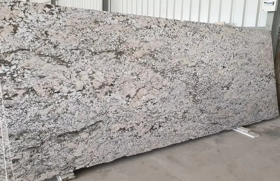 Aspen White Granite Cutter Slab.